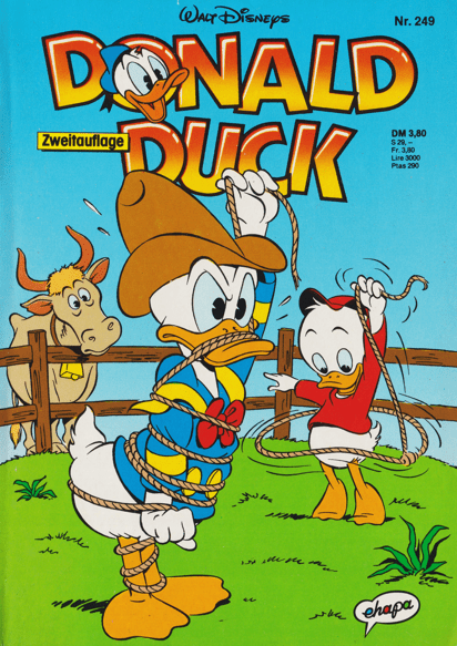 Donald Duck 249 2. Auflage - secondcomic