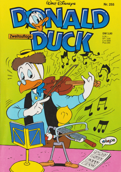 Donald Duck 255 2. Auflage - secondcomic