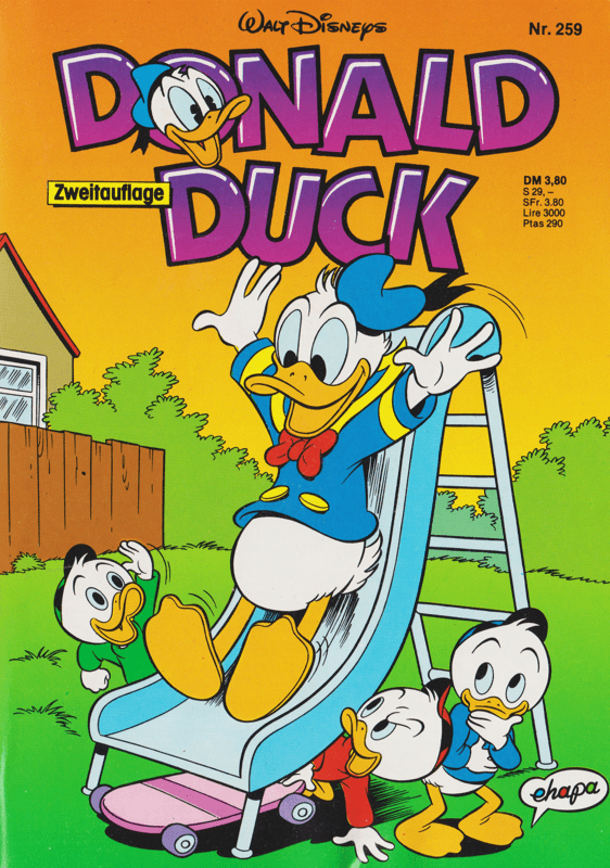 Donald Duck 259 2. Auflage - secondcomic