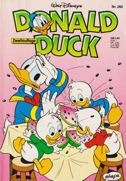 Donald Duck 260 2. Auflage - secondcomic