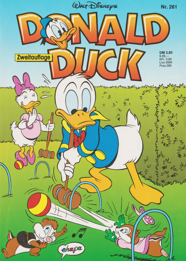 Donald Duck 261 2. Auflage - secondcomic