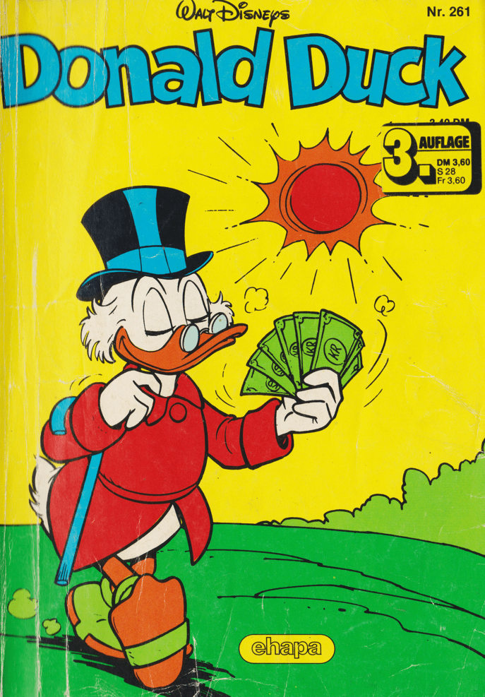 Donald Duck 261 3. Auflage - secondcomic