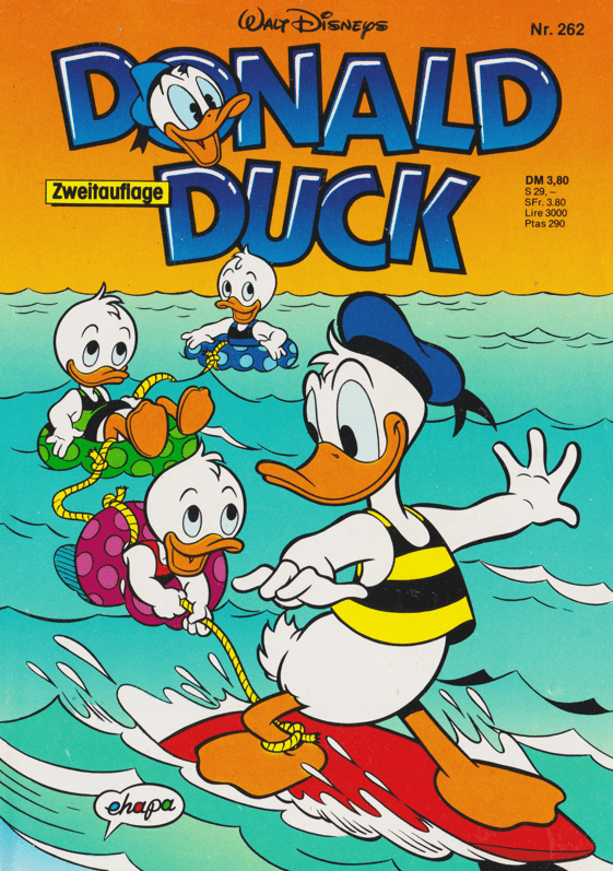 Donald Duck 262 2. Auflage - secondcomic