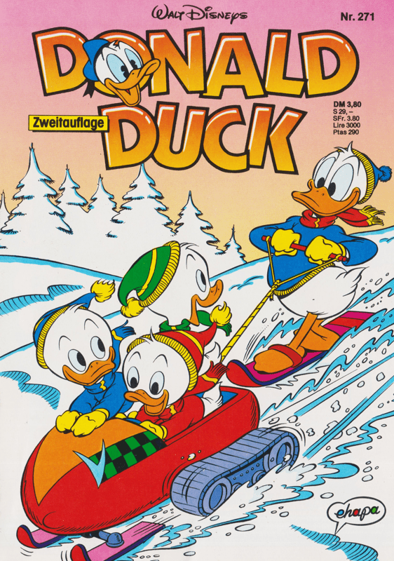 Donald Duck 271 2. Auflage - secondcomic