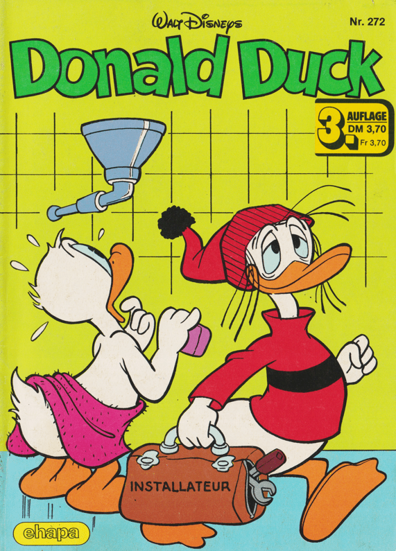 Donald Duck 272 3. Auflage - secondcomic