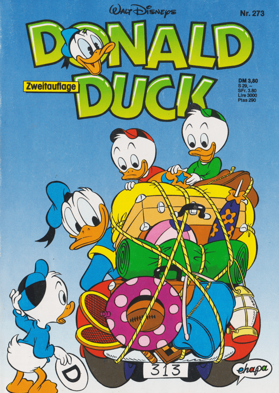 Donald Duck 273 2. Auflage - secondcomic