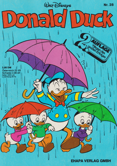 Donald Duck 28 2. Auflage - secondcomic