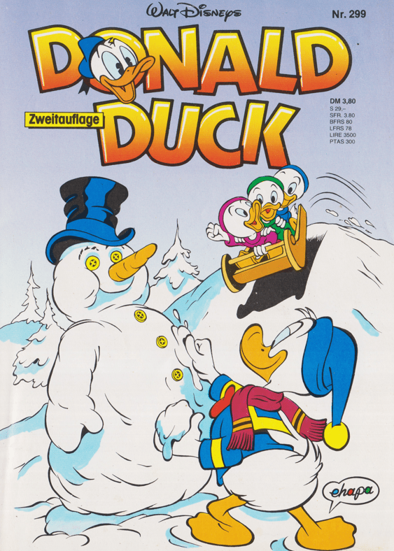 Donald Duck 299 2. Auflage - secondcomic