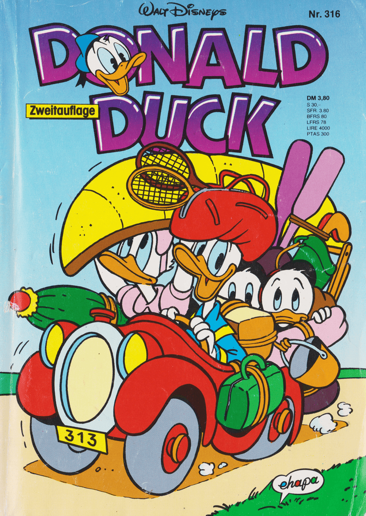 Donald Duck 316 2. Auflage - secondcomic