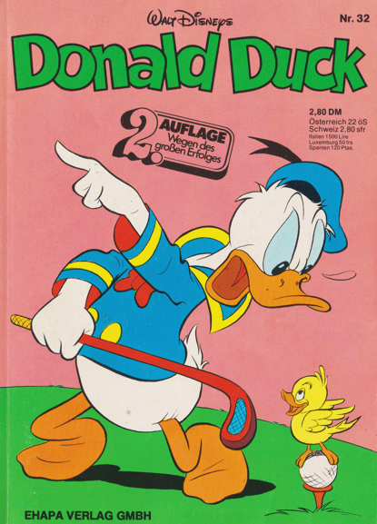 Donald Duck 32 2. Auflage - secondcomic