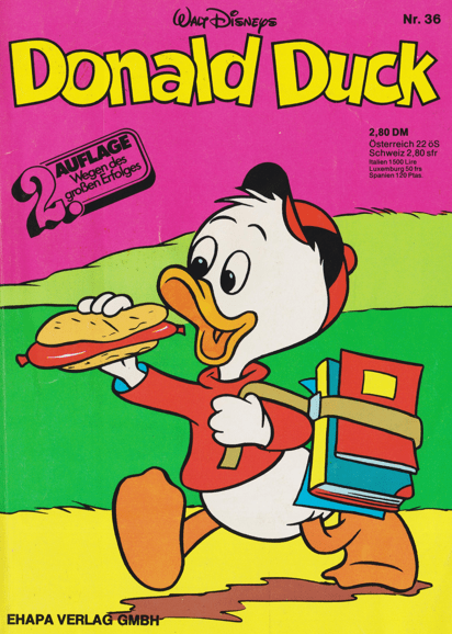 Donald Duck 36 2. Auflage - secondcomic