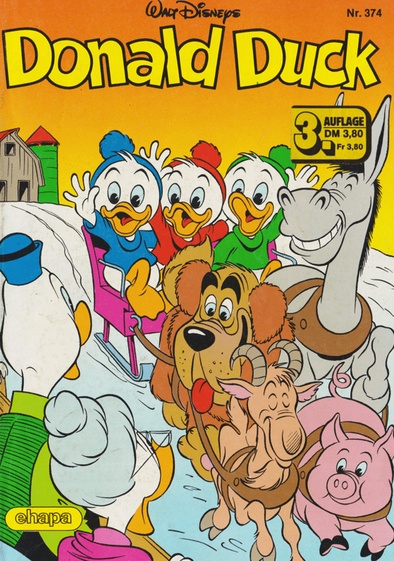 Donald Duck 374 3. Auflage - secondcomic