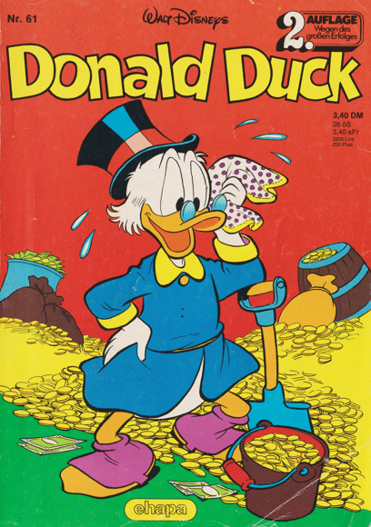 Donald Duck 61 2. Auflage - secondcomic