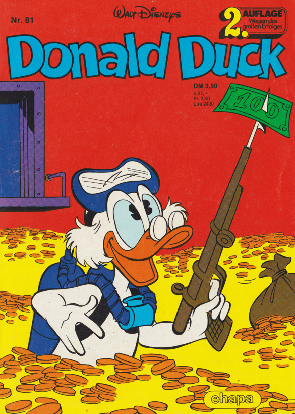 Donald Duck 81 2. Auflage - secondcomic