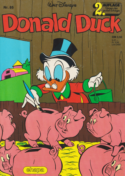 Donald Duck 85 2. Auflage - secondcomic