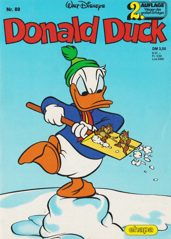 Donald Duck 89 2. Auflage - secondcomic