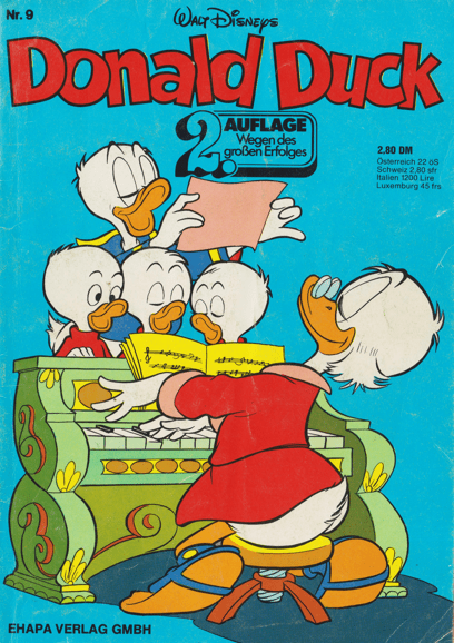 Donald Duck 9 2. Auflage - secondcomic