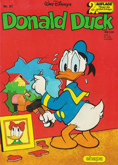 Donald Duck 91 2. Auflage - secondcomic