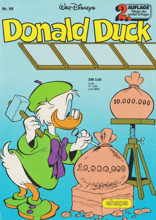 Donald Duck 98 2. Auflage - secondcomic