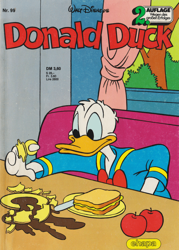 Donald Duck 99 2. Auflage - secondcomic