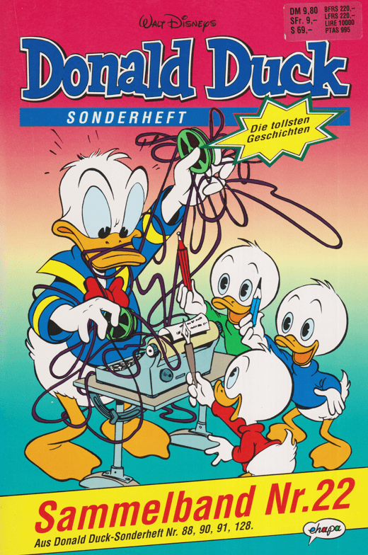Donald Duck Sonderheft Die tollsten Geschichten von Donald Duck: Sammelband Nr. 22 - secondcomic