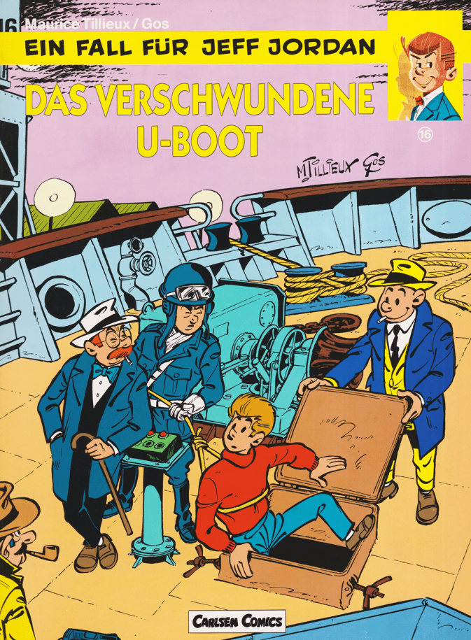 Ein Fall für Jeff Jordan Band 16: Das verschwundene U - Boot - secondcomic