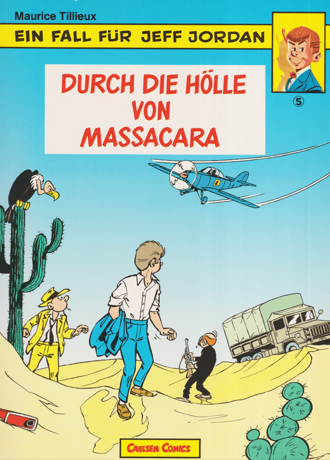 Ein Fall für Jeff Jordan Band 5: Durch die Hölle von Massacara - secondcomic