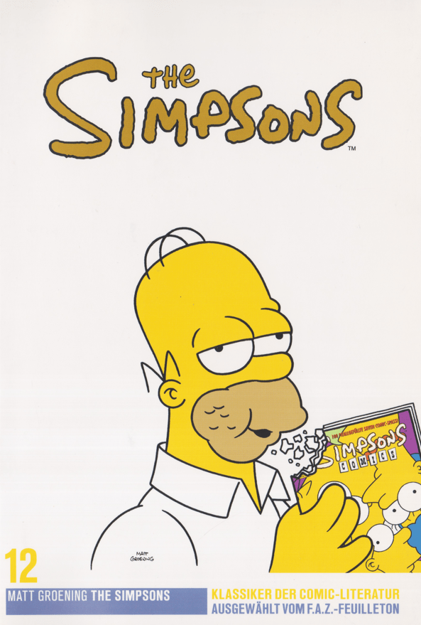 FAZ Klassiker der Comic - Literatur Band 12: The Simpsons - secondcomic