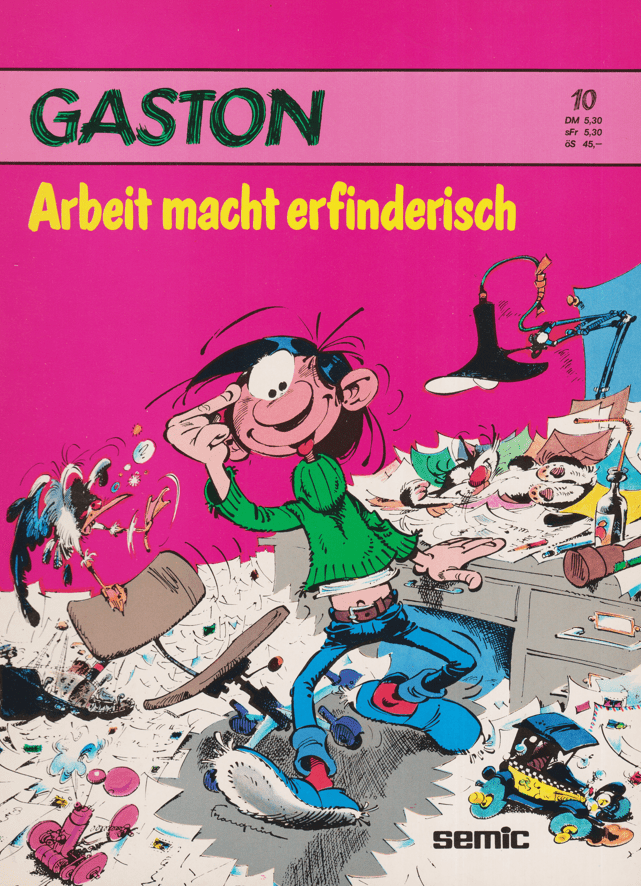 Gaston 2. Serie Band 10: Arbeit macht erfinderisch - secondcomic