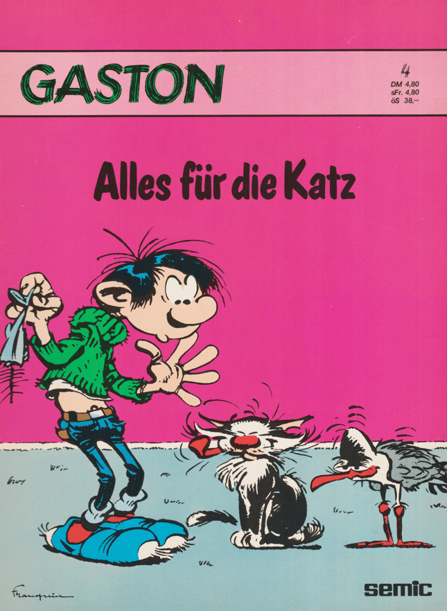 Gaston 2. Serie Band 4: Alles für die Katz - secondcomic