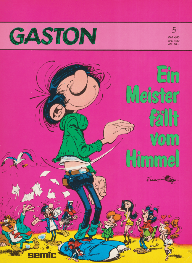 Gaston 2. Serie Band 5: Ein Meister fällt vom Himmel - secondcomic