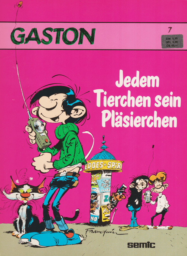 Gaston 2. Serie Band 7: Jedem Tierchen sein Pläsierchen - secondcomic