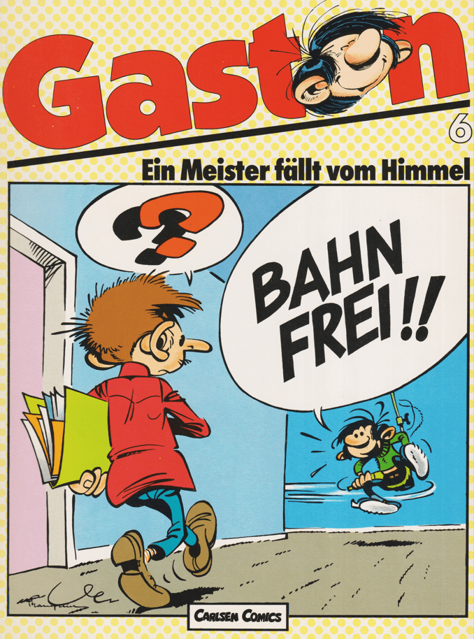 Gaston 3. Serie Band 6: Ein Meister fällt vom Himmel (höhere Auflage) - secondcomic