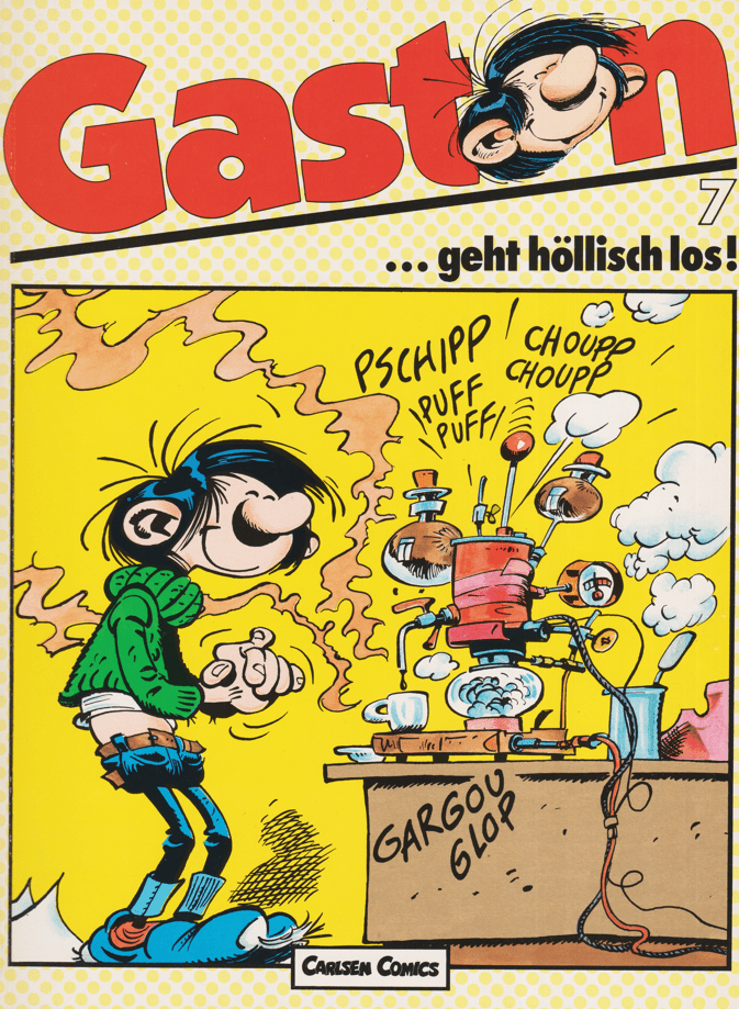 Gaston 3. Serie Band 7: ... geht höllisch los! (höhere Auflage) - secondcomic