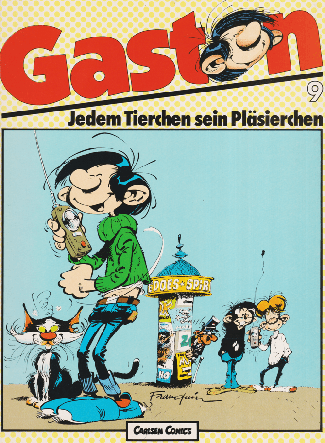 Gaston 3. Serie Band 9: Jedem Tierchen sein Pläsierchen (höhere Auflage) - secondcomic