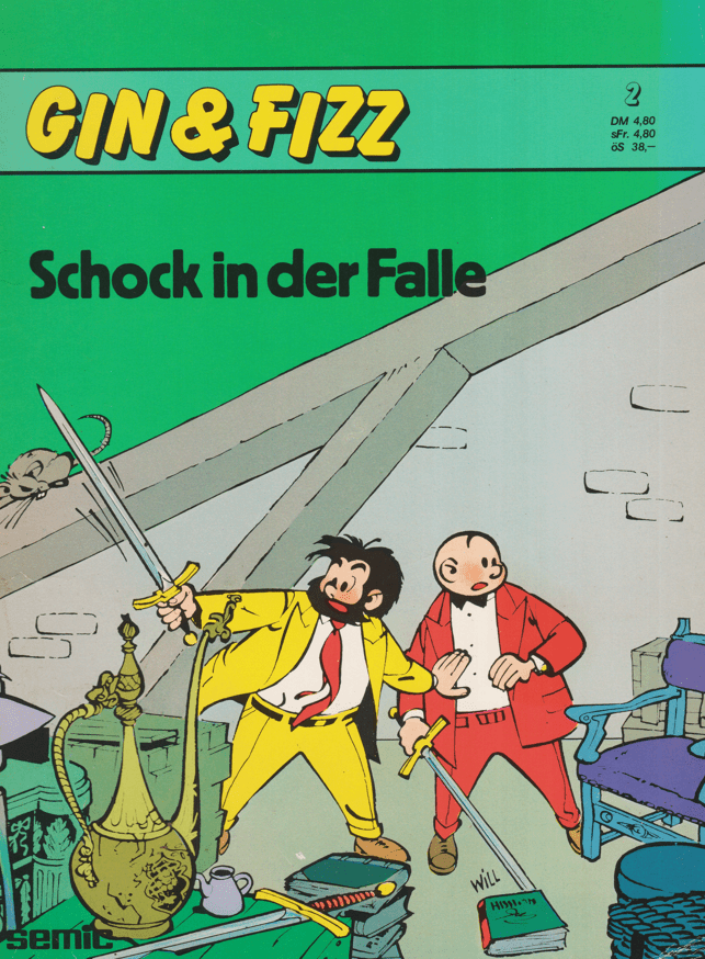 Gin & Fizz Band 2: Schock in der Falle - secondcomic