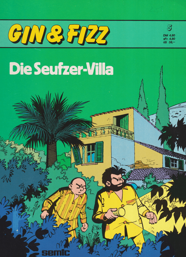 Gin & Fizz Band 5: Die Seufzer - Villa - secondcomic
