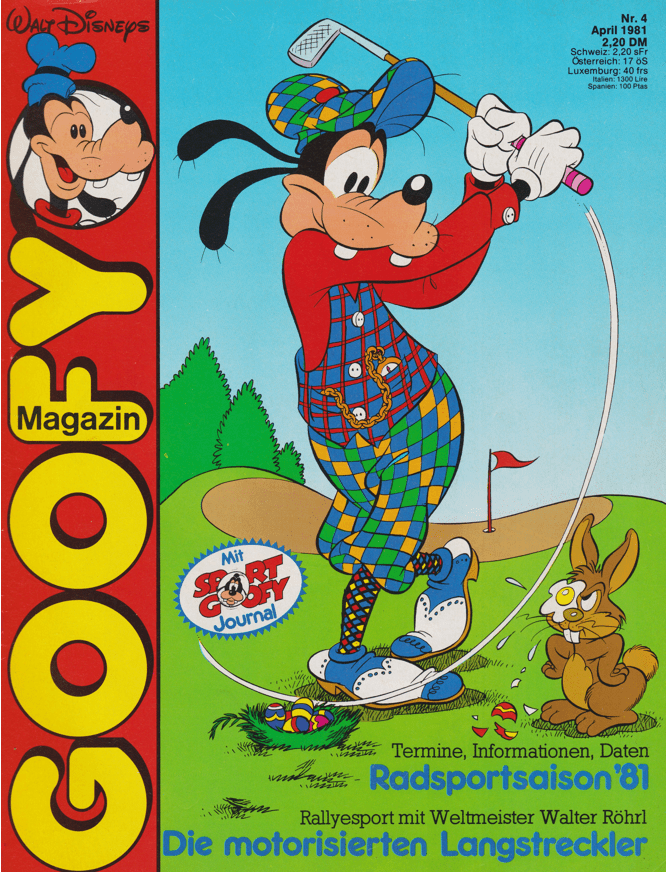 Goofy Magazin 1981 Nr. 4 - secondcomic