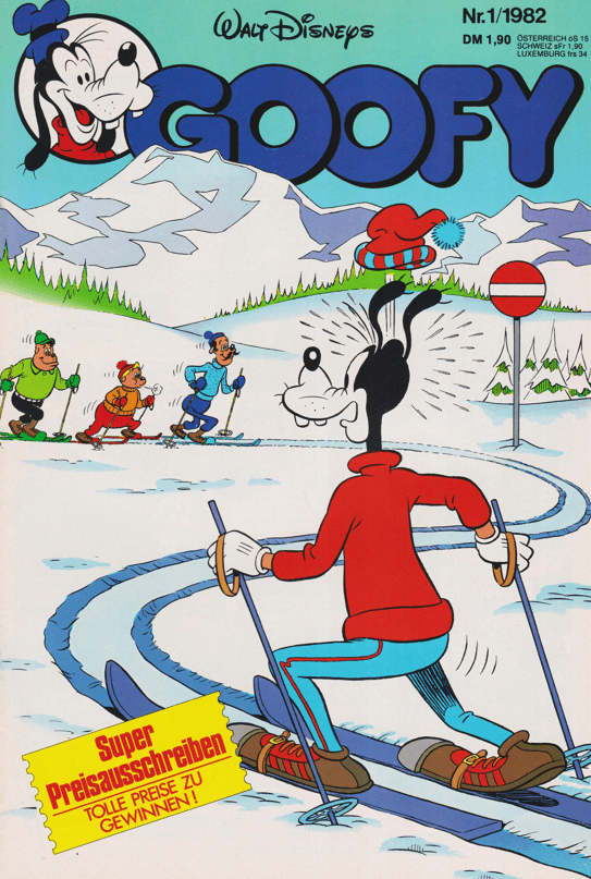 Goofy Magazin 1982 Nr. 1 - secondcomic