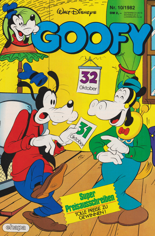 Goofy Magazin 1982 Nr. 10 - secondcomic