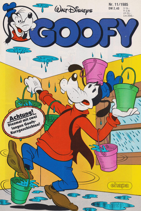 Goofy Magazin 1985 Nr. 11 - secondcomic