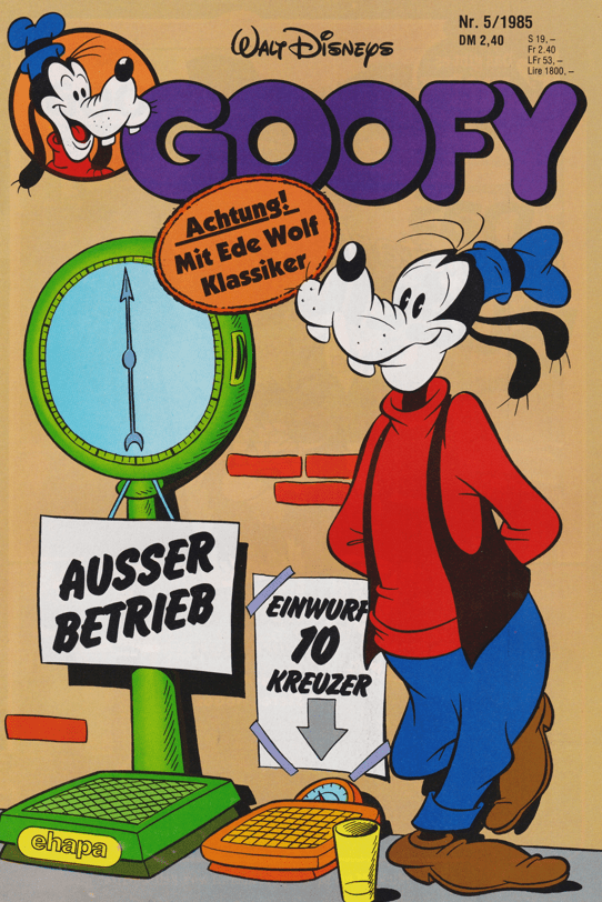 Goofy Magazin 1985 Nr. 5 - secondcomic