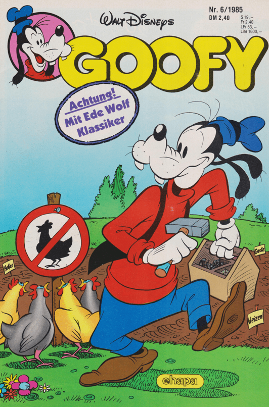 Goofy Magazin 1985 Nr. 6 - secondcomic