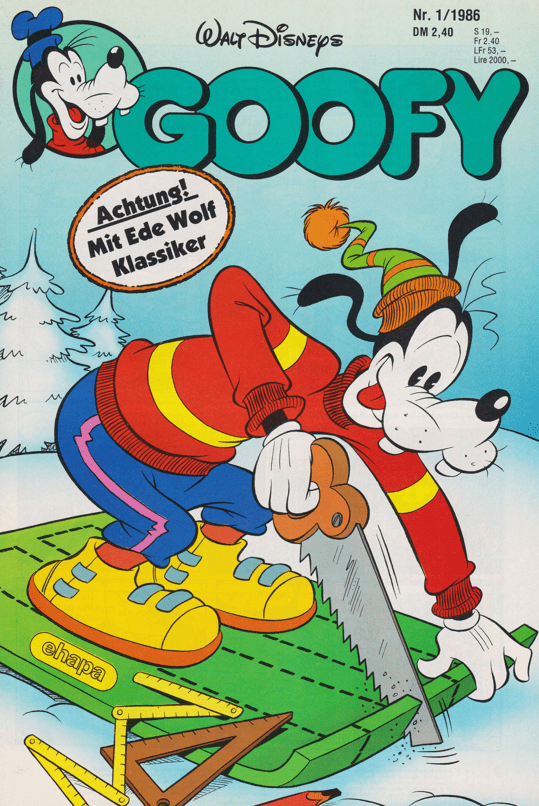 Goofy Magazin 1986 Nr. 1 - secondcomic