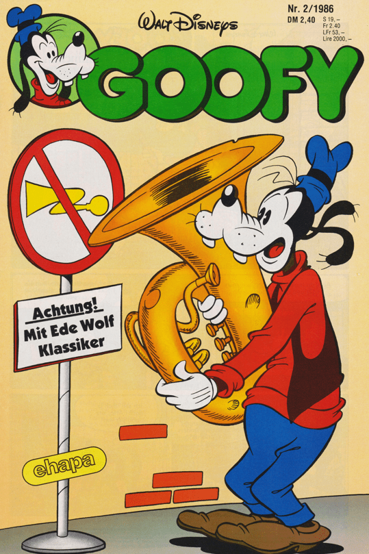 Goofy Magazin 1986 Nr. 2 - secondcomic