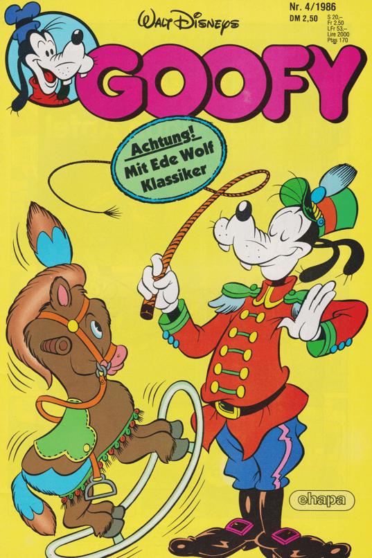 Goofy Magazin 1986 Nr. 4 - secondcomic