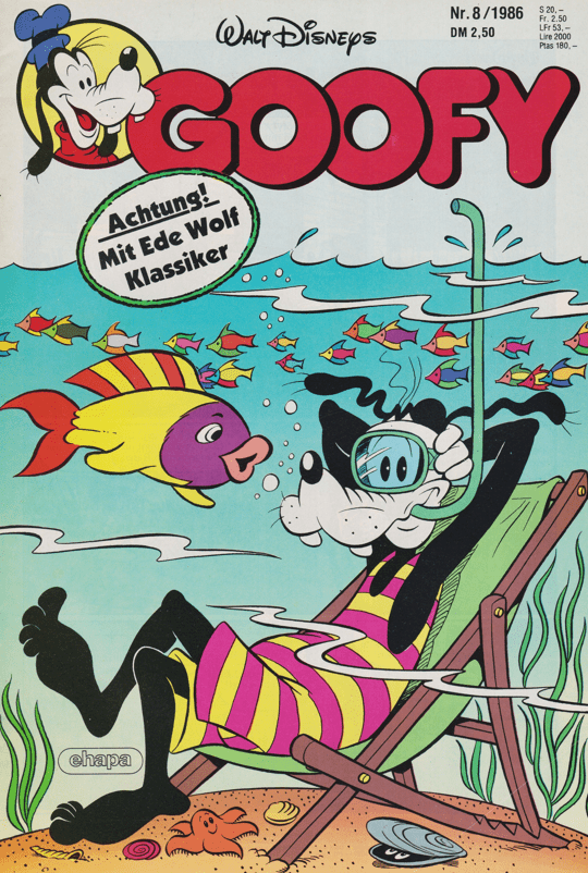 Goofy Magazin 1986 Nr. 8 - secondcomic