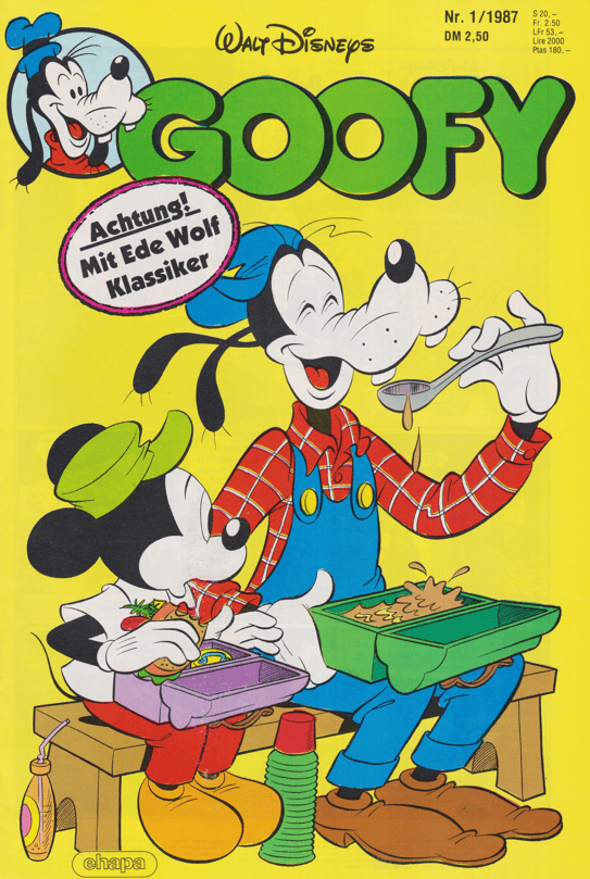 Goofy Magazin 1987 Nr. 1 - secondcomic