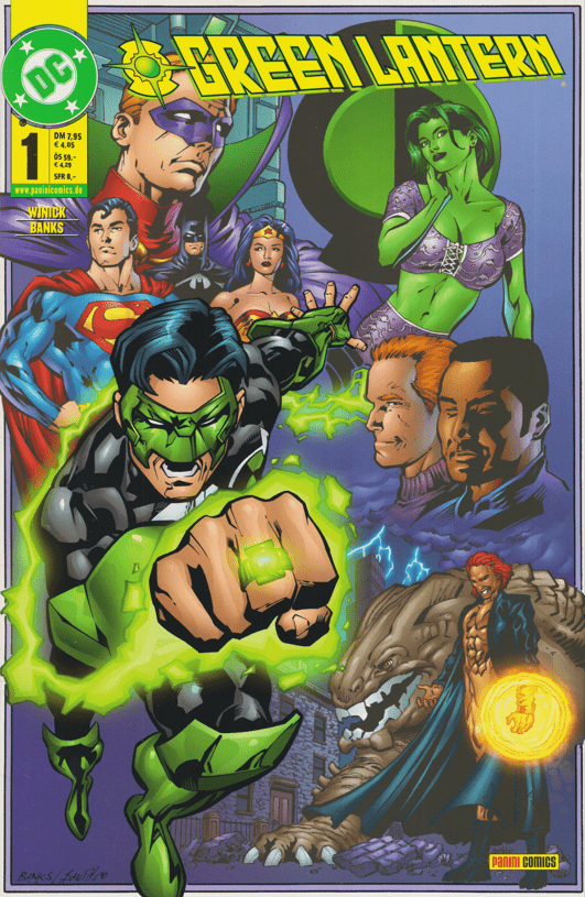 Green Lantern Heft 1 (Panini, 2001 - 2002) - secondcomic