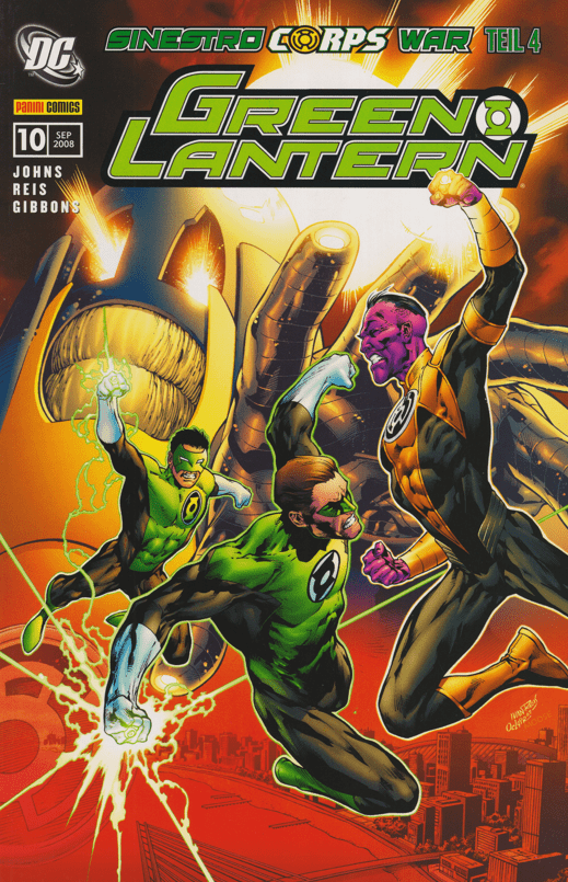 Green Lantern Sonderband Nr. 10: Sinestro Corps War 3 (Panini, 2006 - 2015) - secondcomic